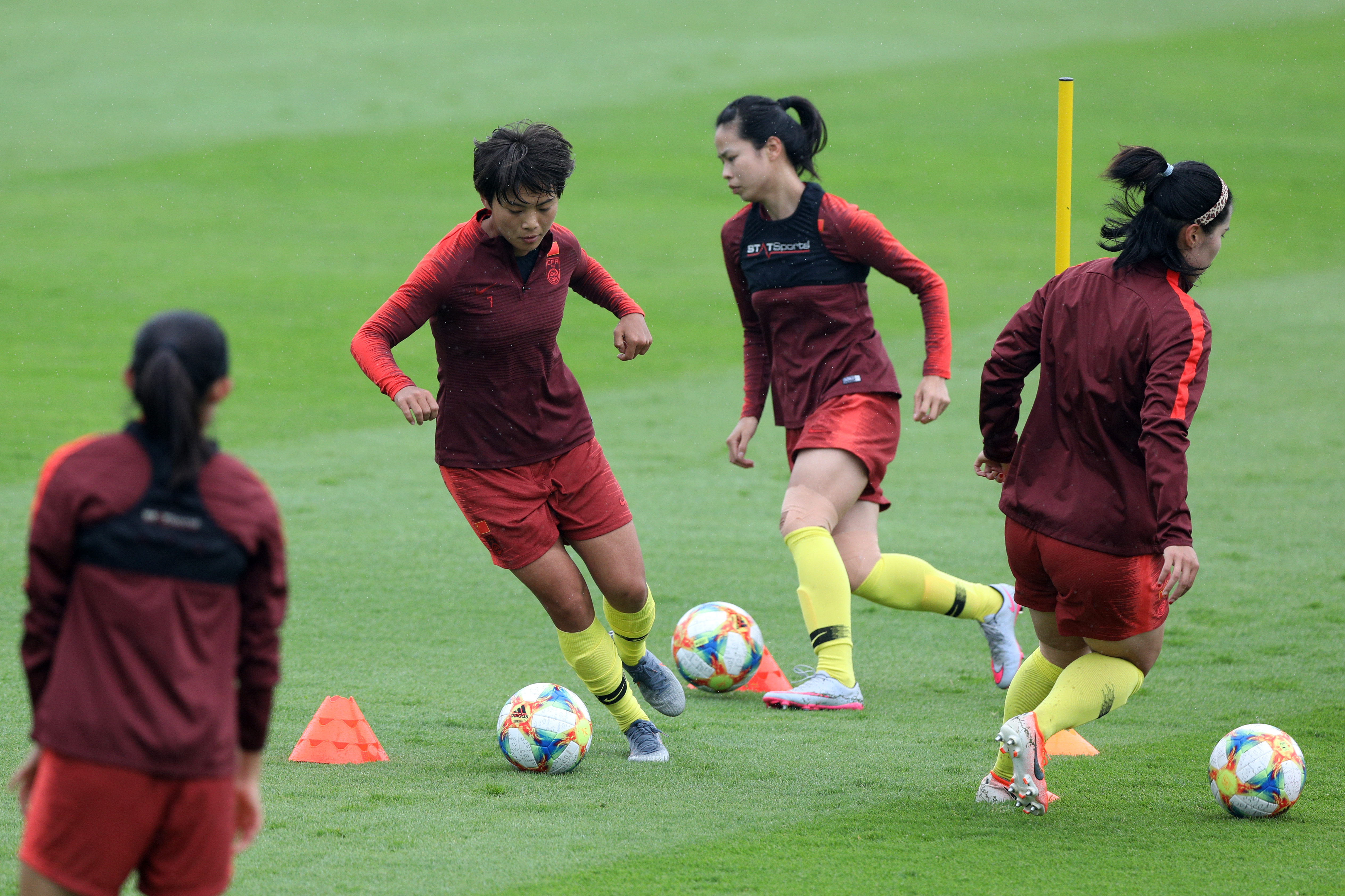 东京奥运备战,中国女足队员训练全面备战 东京奥运备战,中国女足队员训练全面备战